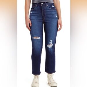 Levi's Women's Ribcage Straight Ankle Jeans size 28